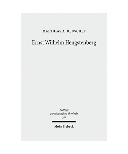 Ernst wilhelm hengstenberg - wilhelm,