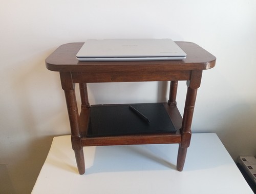 Sgabello con ripiano - sgabello,