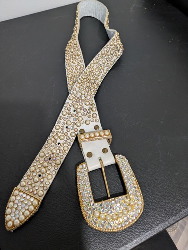 Cintura vintage pelle - in,
