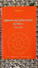 Satprem - APPUNTI DI LABORATORIO DI MERE 1950-1973 - Mediterranee 9788827206645