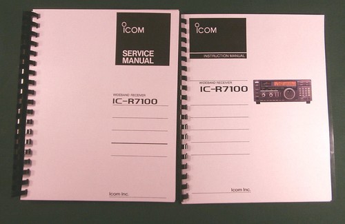 Icom r7100 manuali di - icom, ic-r7100