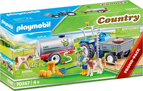 Playmobil trattore con - trattore,