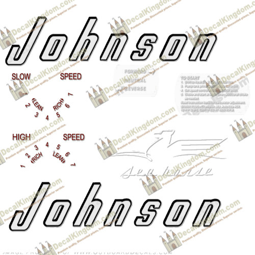 Johnson 1956 decalcomanie