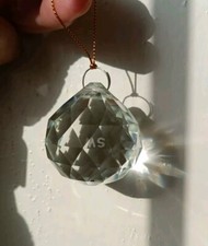 Sfera In Cristallo Swarovski Decoro Albero Di Natale / Lampadari Palla Cm Ø 4 