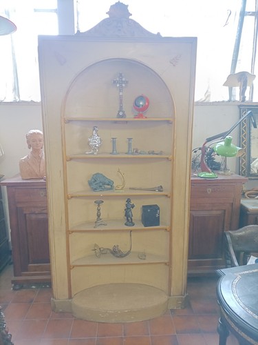 Libreria laccata antica 1800 - libreria,