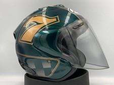 Casco Jet Arai Taglia Ram4 Cafe Racer Verde Taglia S