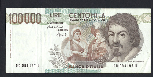 Repubblica italiana 100000 - italiana,