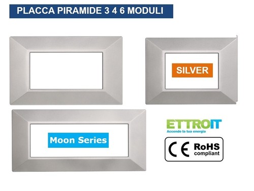 Placca piramide compatibile - placca,
