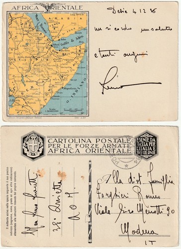 Africa orientale colonie - -,