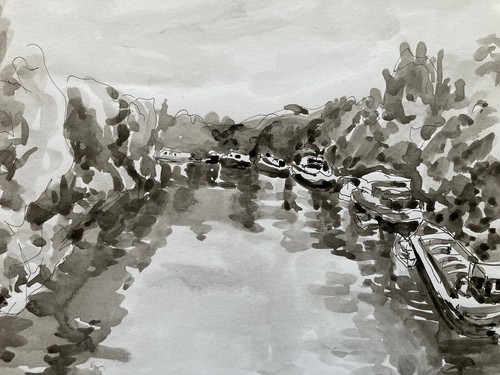 Bella pittura senna - pittura,