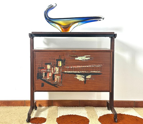 Mobile bar carrello vintage - carrello,
