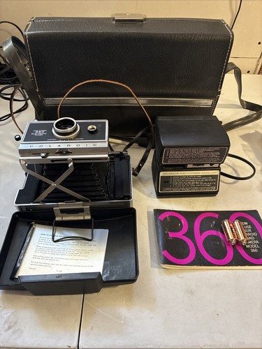 Polaroid land camera 360 flash - camera,