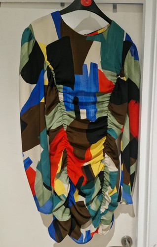 Mini abito zara - zara, multicolore