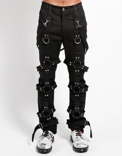Pantaloni gotici neri - ,