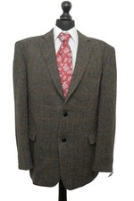 Harris Tweed Giacca 29 Grigio