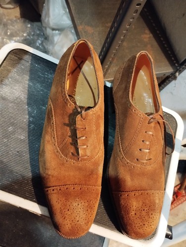 Scarpa scamosciata con - scarpa,