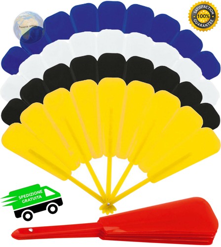 Ventaglio plastica colorato - di,