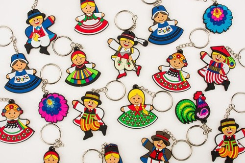Rubber polish folk - rubber, keychain