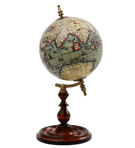 Globus terrarum 1666 old world - globus,