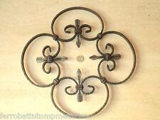 rosone in ferro battuto fascettato per barriere fai da te bricolage EU.03.020