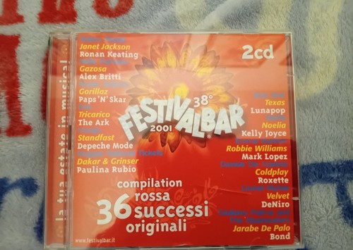 Festivalbar 2001 cd rossa - 2, cd-
