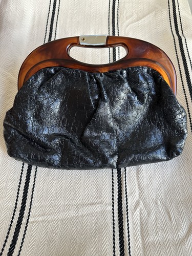 Borsa pochette nera vintage