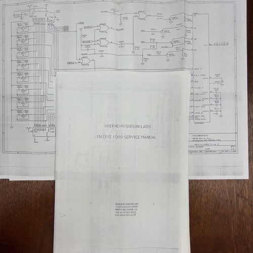 Manuale servizio vintage - di,