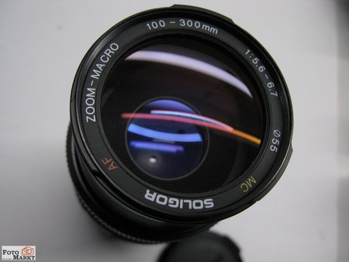 Teleobiettivo zoom soligor - teleobiettivo,