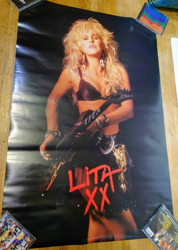 Poster chitarra lita ford - poster, rita