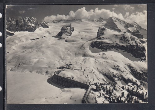 Cartolina marmolada versante - marmolada,