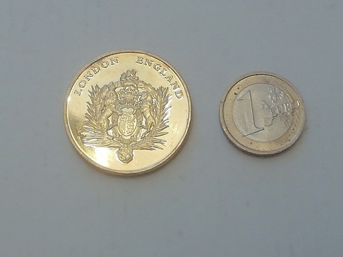 Medaglia moneta da - medaglia, "moneta"