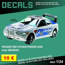 Decals repro peugeot 405 - repro, t16