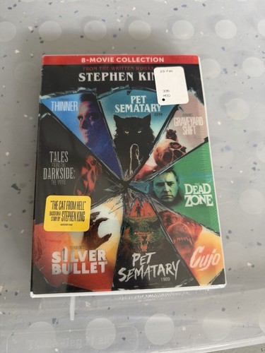 Sealed stephen king - king, 8-movie