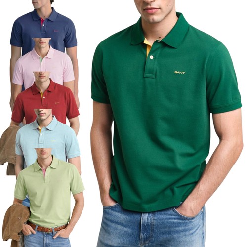Gant uomo polo piqué - gant,