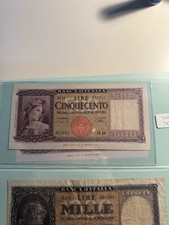 500 Lire Italia 1947