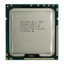 Processore Intel Core i7-980 3,33 GHz LGA1366 SLBYU 12 M cache 6 core TDP130W