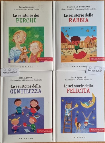 Stock libri sei storie - stock,
