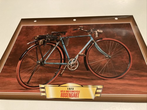Rosengart moto ciclo 1923 - moto,