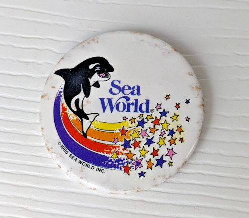 Vintage pinback button - vintage,