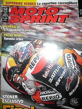 Moto Sprint N.52  2012:Yamaha YZ 250 F, KTM Freeride, MV Agusta Brutale F4  FF06