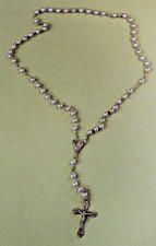 Collana rosario croce
