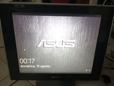 monitor tft lcd sony sdm-HS73 + cavo vga + cavo psu