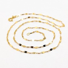 Collana oro 18 kt uomo/donna 18 carati 750/1000 gioiello unisex elegante