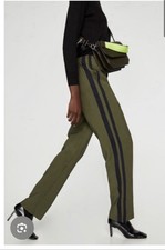 Zara Pants Womens Green