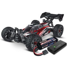 Traxxas 90154-4 JATO 4x4 Brushless Clipless HD 2,4 GHz - rosso incl. batteria/caricabatterie