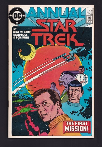 Star trek annual dc 1985 - star,