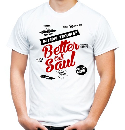 Maglietta better call saul - better,