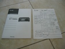 Icom ORIGINALE IC-910H Manuale