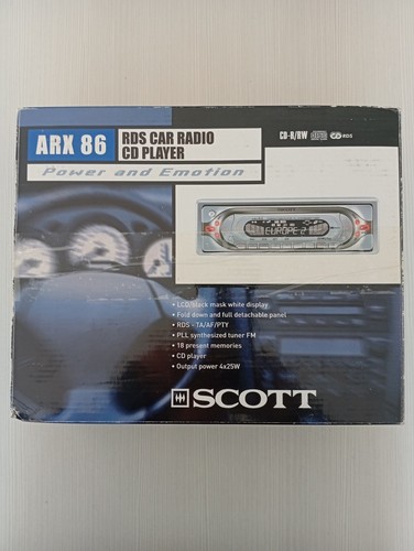 Scott arx86 autoradio stereo - scott,