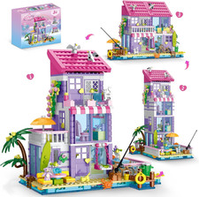 3 in 1 Pink Girls Beach House